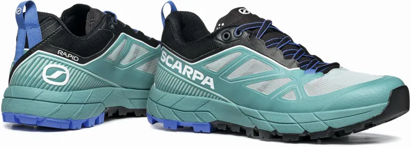 Scarpa Womens Rapid Shoes - Nile Blue-Violet Blue-3
